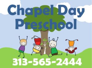 Fundraiser for Chapel Day Preschool